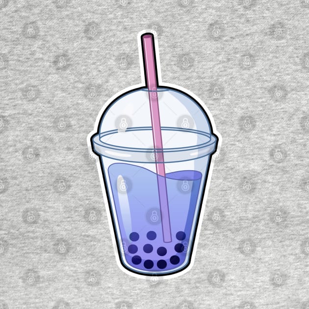 Purple Bubble Tea by leoleon